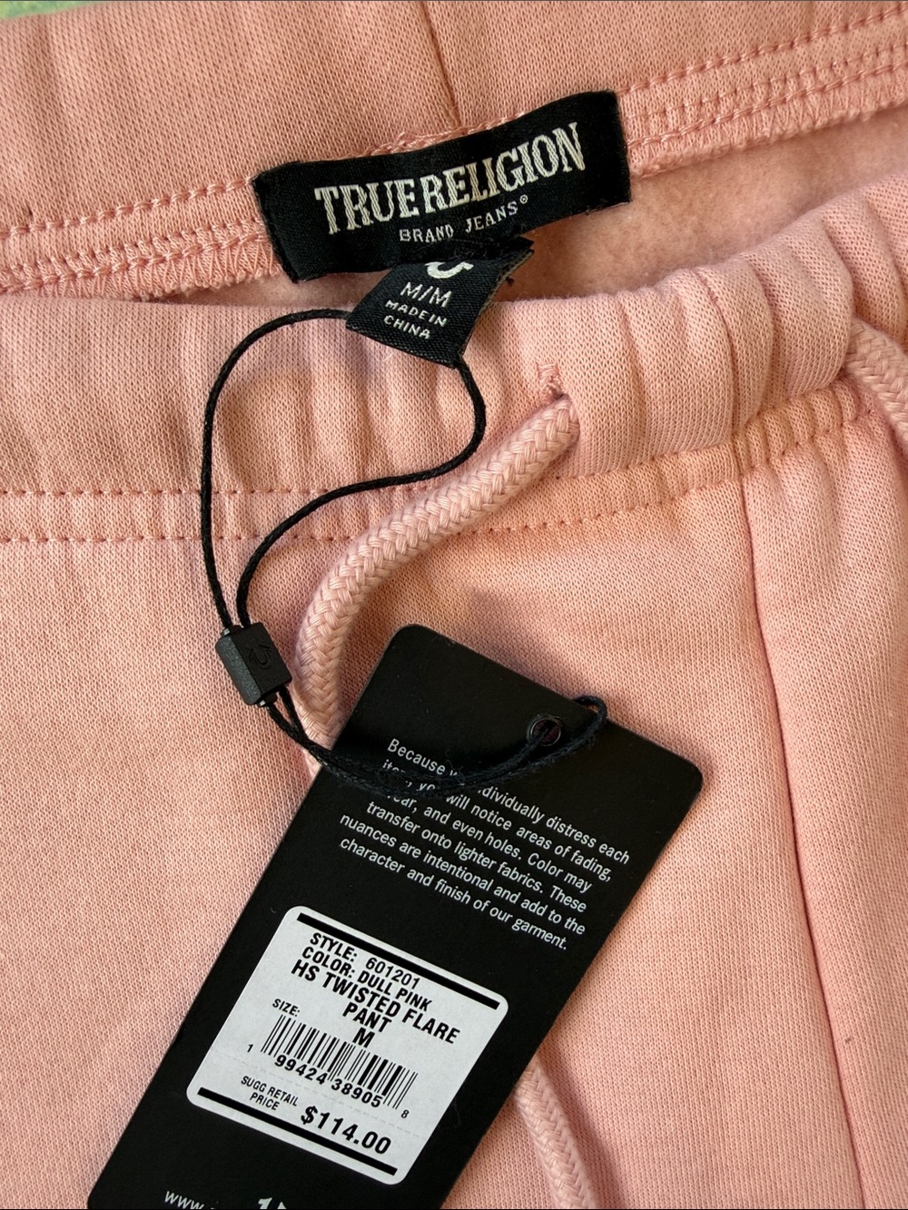 True Religion Pink Hoodie & Jogger Set - Picture 11 of 16